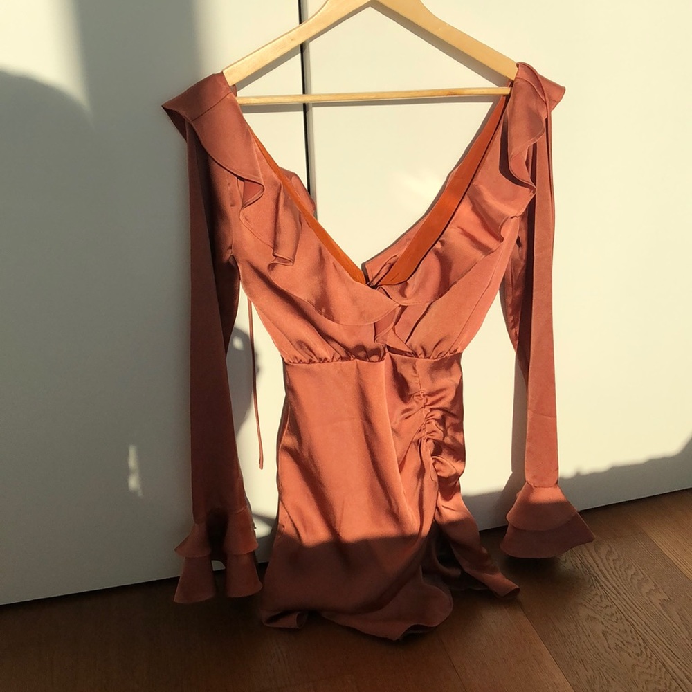 Majorelle Silk dress